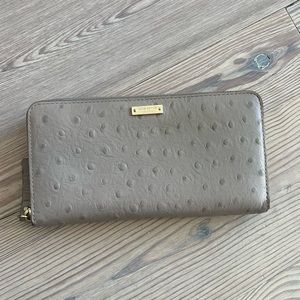 Kate Spade ostrich wallet